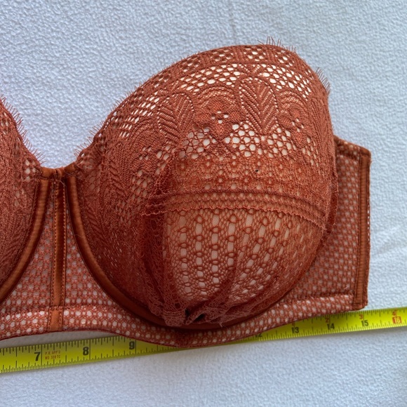 Wingslove Pushup strapless pleated lace multiway bra - missing tag - Picture 3 of 16